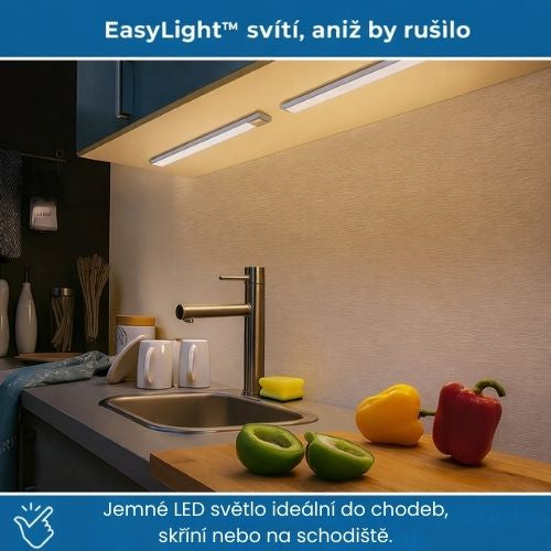 EasyLight™ – Bezdrátové LED světlo 30 cm s vestavěným pohybovým senzorem