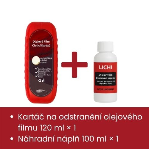 PovlakováníSkel | Roztok na olejový film na autoskla + aplikační štětec