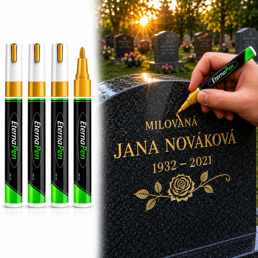 EternaPen™ - Popisovač pro obnovu pamětních nápisů