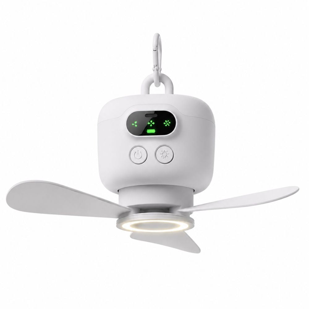 BreezeCamp™ | Závěsný ventilátor do stanu pro příjemně chladné noci
