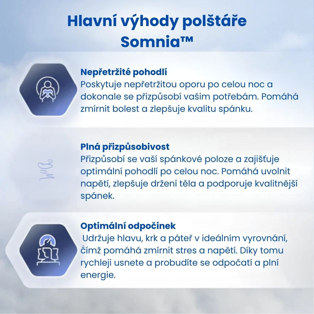 Somnia™ – Ergonomický polštář