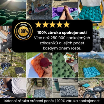 Pohodlný sedací polštář na cesty AirCushion™ Lite
