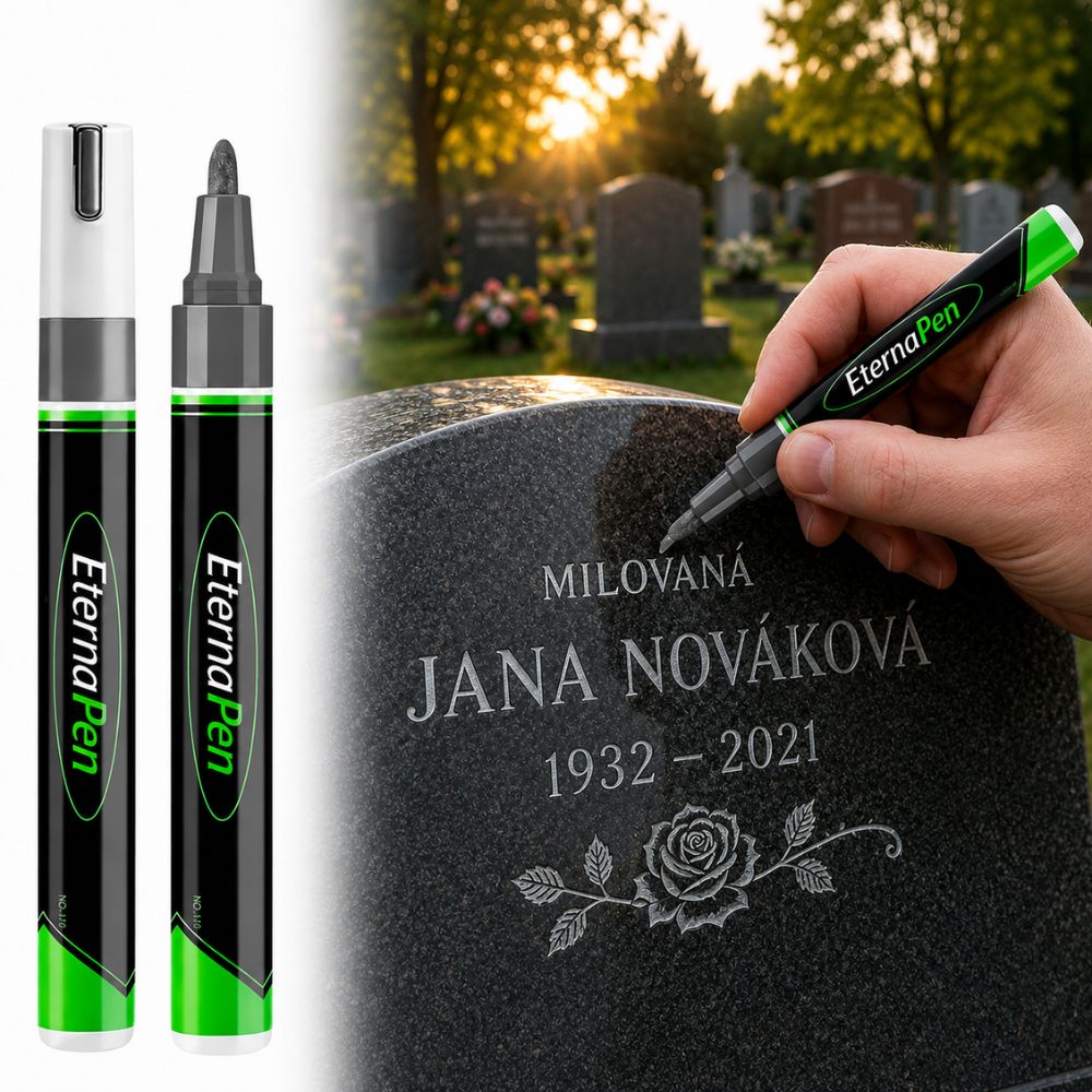 EternaPen™ - Popisovač pro obnovu pamětních nápisů