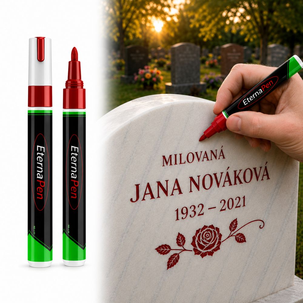 EternaPen™ - Popisovač pro obnovu pamětních nápisů