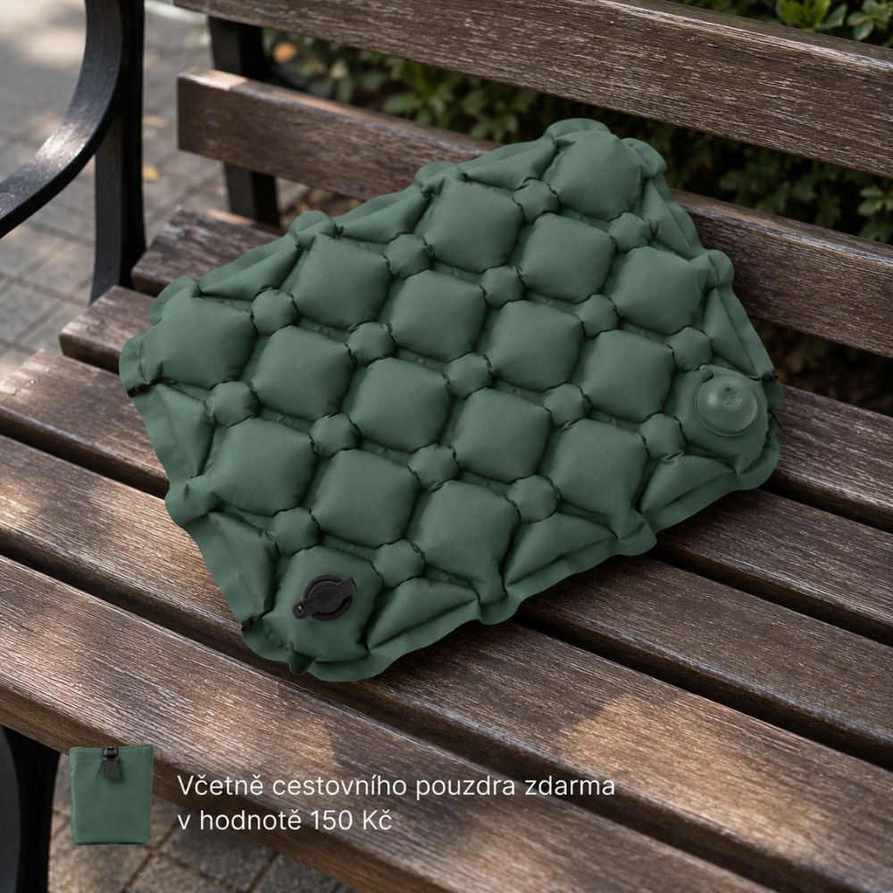 Pohodlný sedací polštář na cesty AirCushion™ Lite