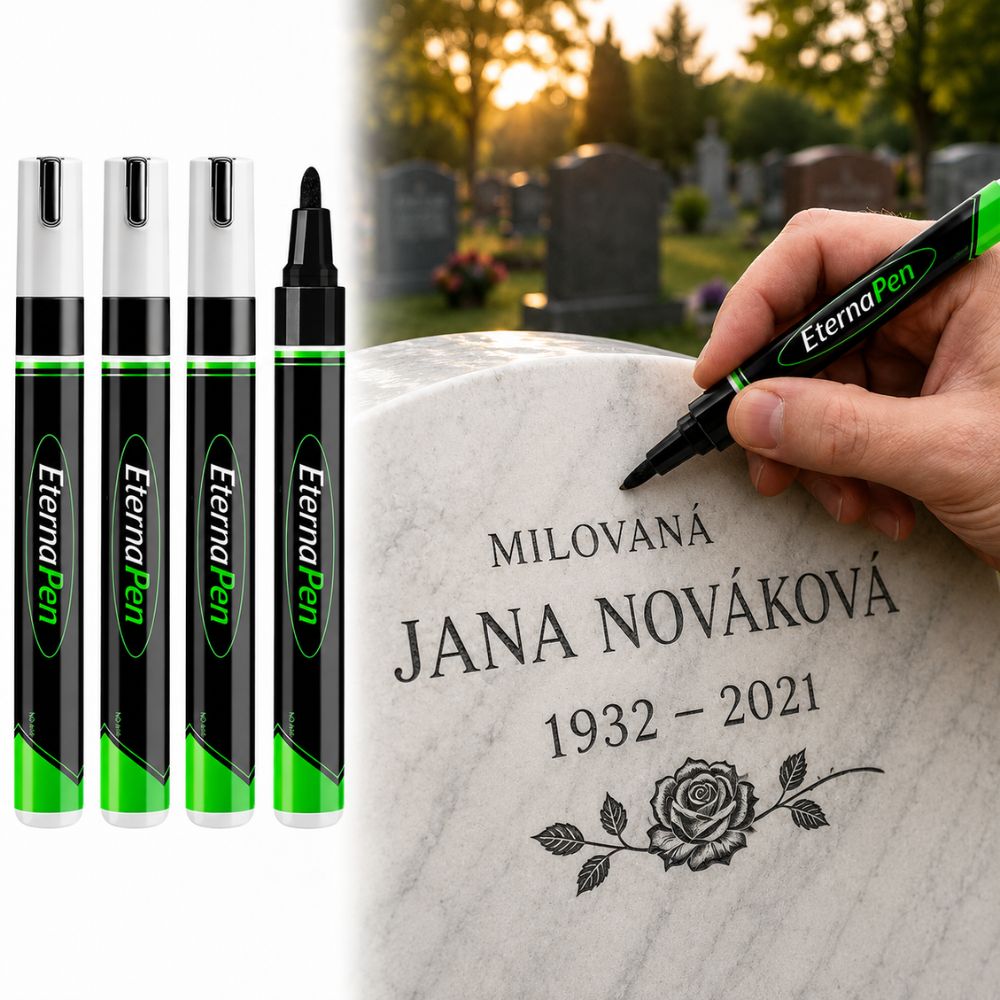 EternaPen™ - Popisovač pro obnovu pamětních nápisů