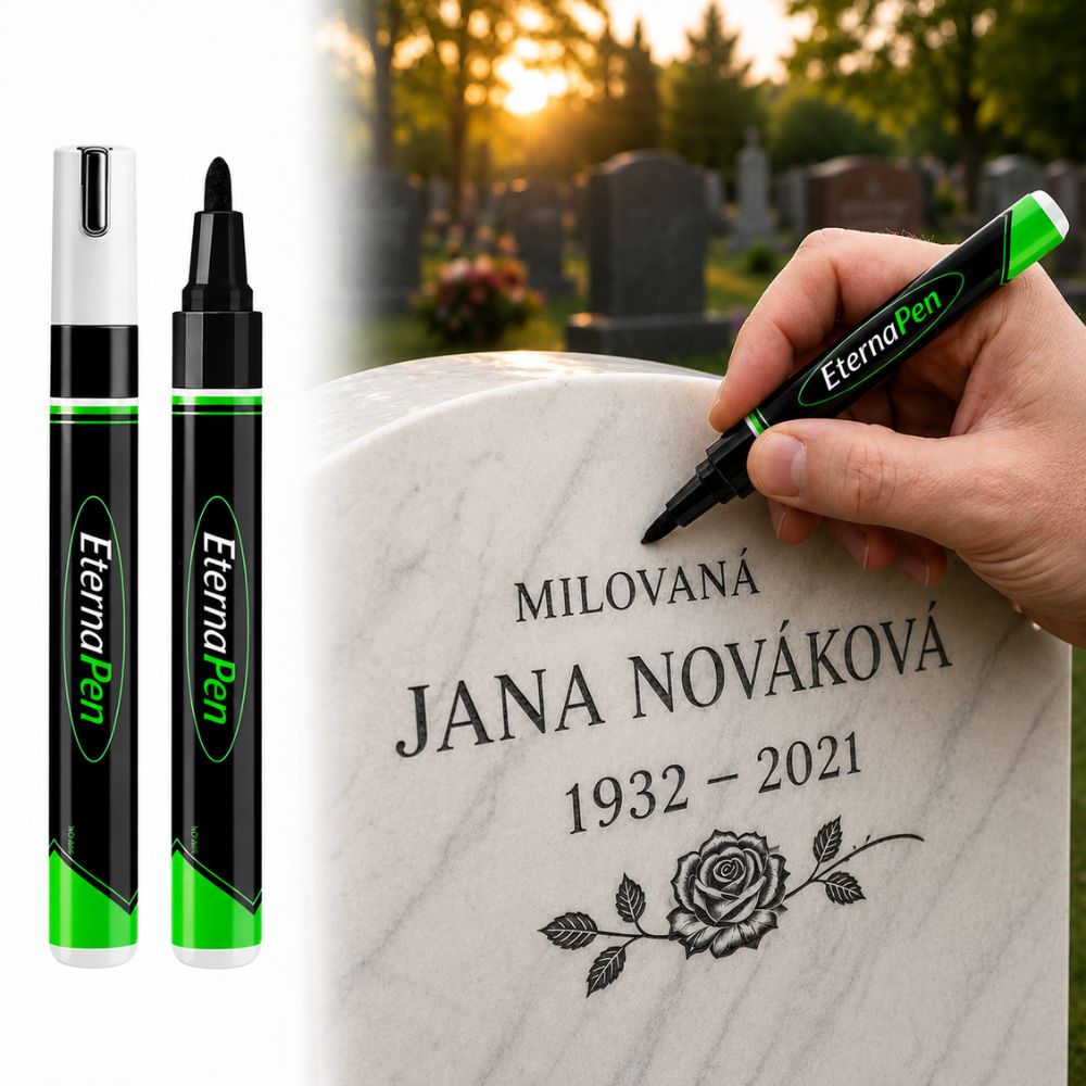 EternaPen™ - Popisovač pro obnovu pamětních nápisů
