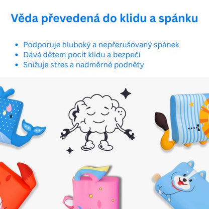 Zklidňující dětský polštář Dobrada