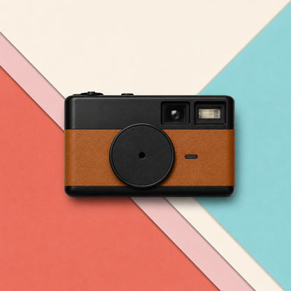 Digitální retro fotoaparát s retro filtry