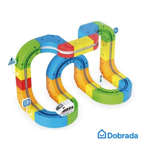 Rychlobloky™ – 3D stavebnice vláčků – hračky STEM