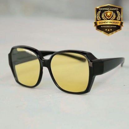 DriveNight™ – Noční brýle proti oslnění (přes dioptrické brýle)