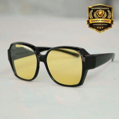 DriveNight™ – Noční brýle proti oslnění (přes dioptrické brýle)