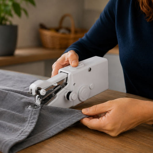 QuickStitch™ - ruční přenosný mini šicí stroj