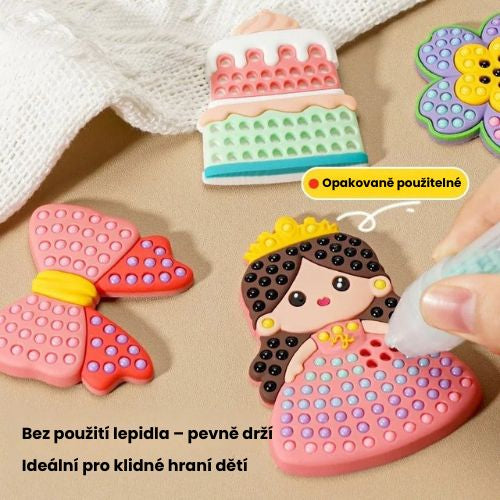 Kouzelná Korálková Malba – DIY sada pro děti