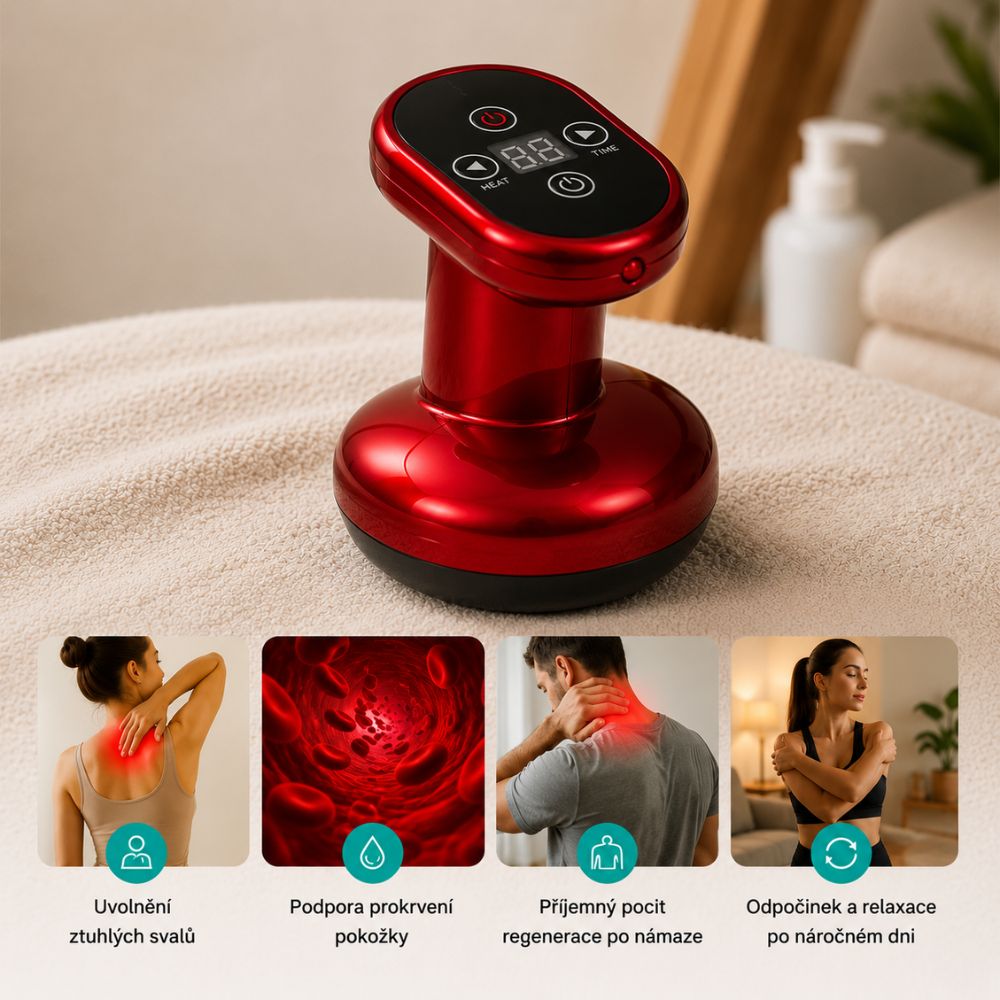 VacuCup™ – Elektrická vakuová baňka pro masáž těla