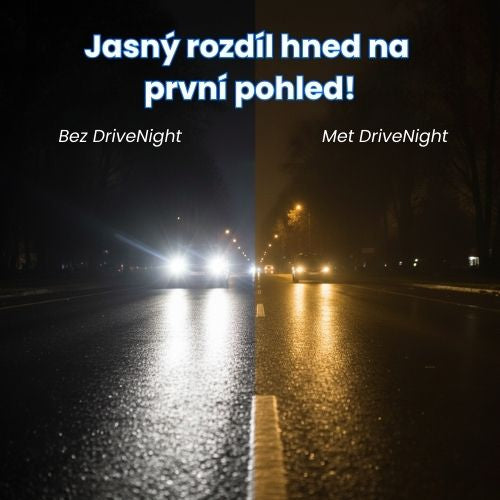 DriveNight™ – Noční brýle proti oslnění (přes dioptrické brýle)