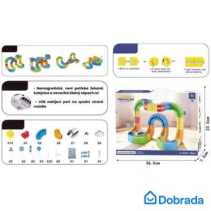 Rychlobloky™ – 3D stavebnice vláčků – hračky STEM