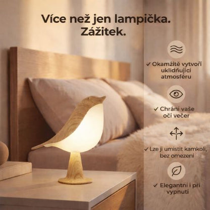 Ptáček Zen – Bezdrátová noční lampička