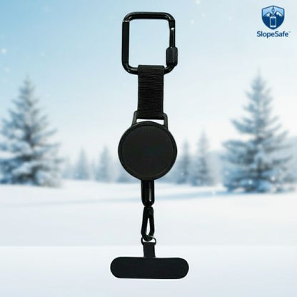 SlopeSafe™ - Bezpečnostní lanko na telefon pro zimní sporty