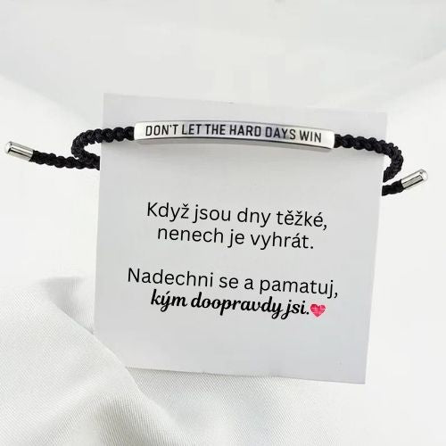 Vnitřní síla™ | Motivační náramek pro sebevědomí a sílu