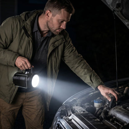 Solární kempingová lampa a svítilna 2v1