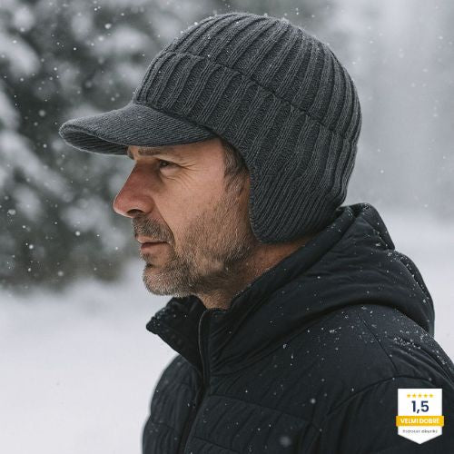 WinterGuard™ – Zimní čepice s ochranou uší, univerzální velikost
