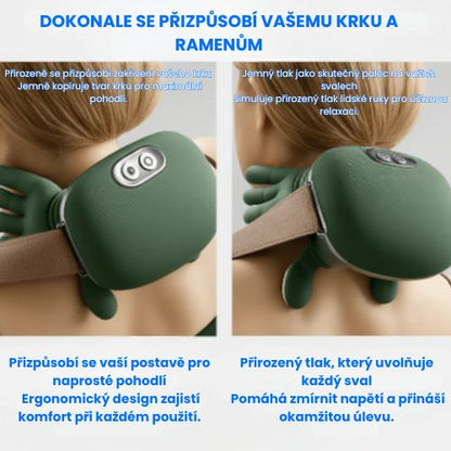 TheraFlex™ – Vyhřívaný masážní přístroj s 4D pohybem