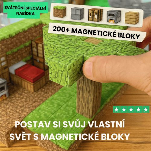 Magnetické Bloky – Stavěj, tvoř a objevuj