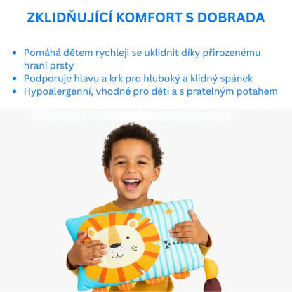 Zklidňující dětský polštář Dobrada