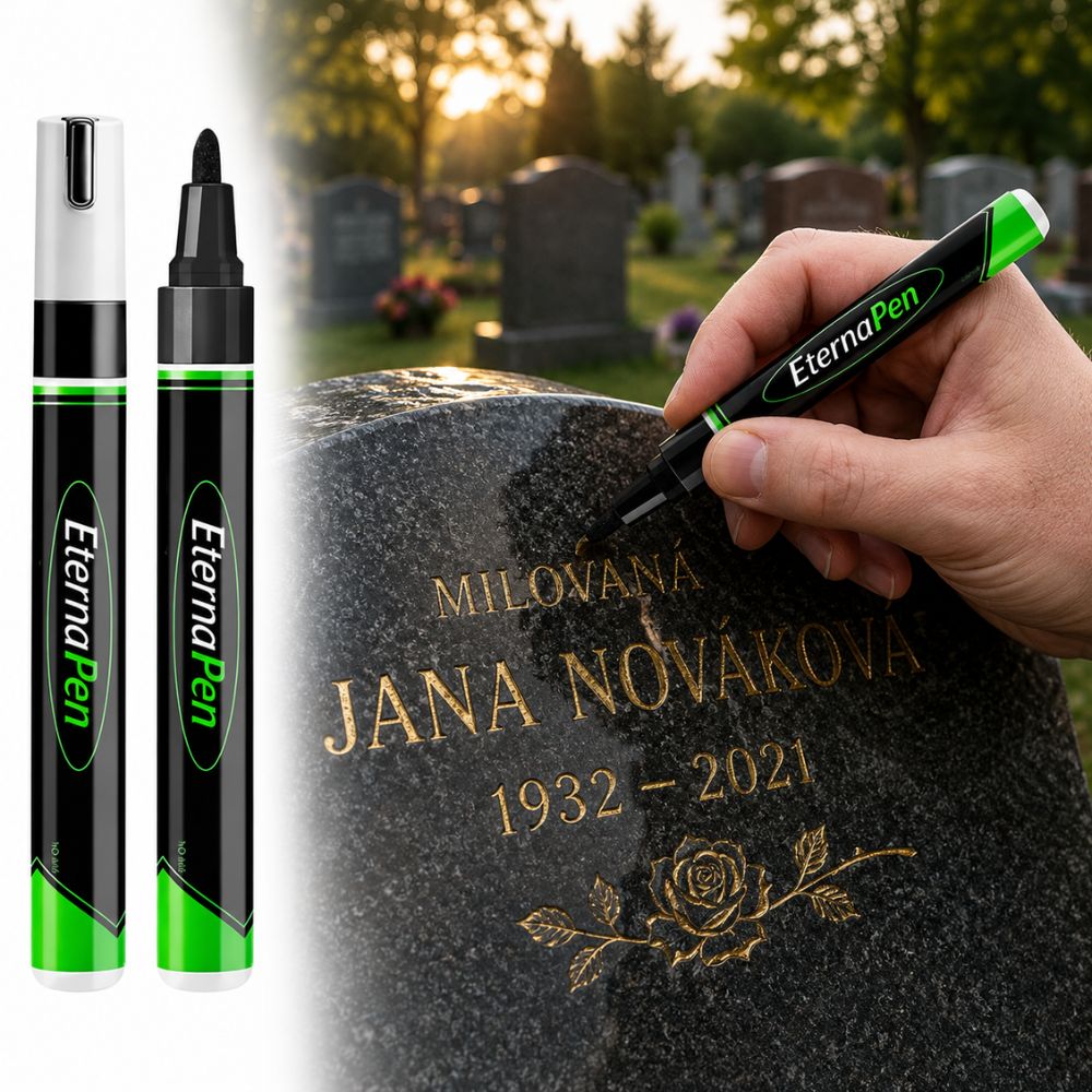 EternaPen™ - Popisovač pro obnovu pamětních nápisů