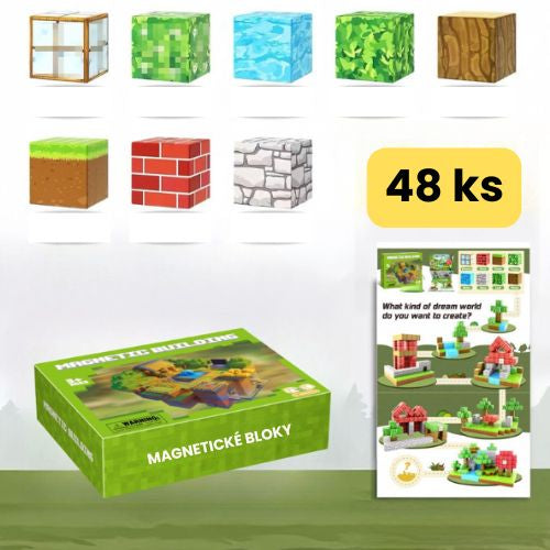 Magnetické Bloky – Stavěj, tvoř a objevuj