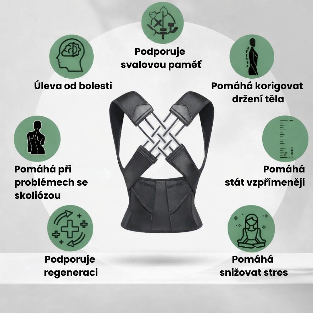 Dobrada AlignPro™ | Okamžitý korektor držení těla