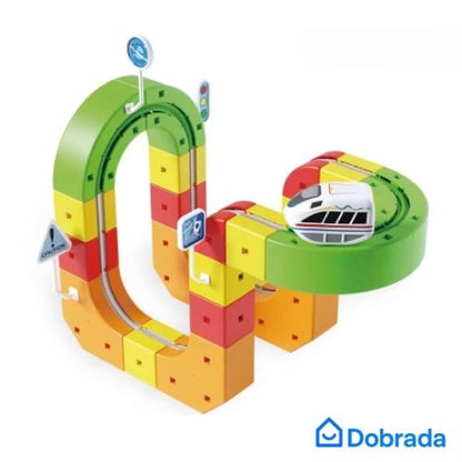 Rychlobloky™ – 3D stavebnice vláčků – hračky STEM