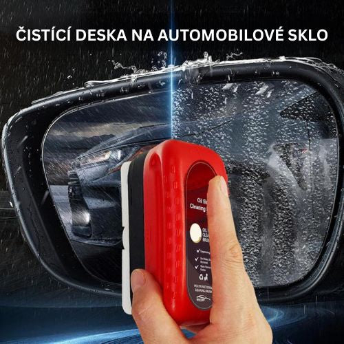 PovlakováníSkel | Roztok na olejový film na autoskla + aplikační štětec