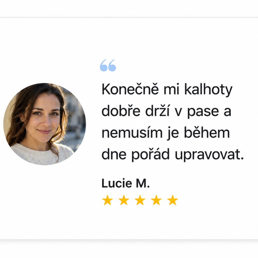 Hold™ - Stahovací pásek do pasu bez přezky