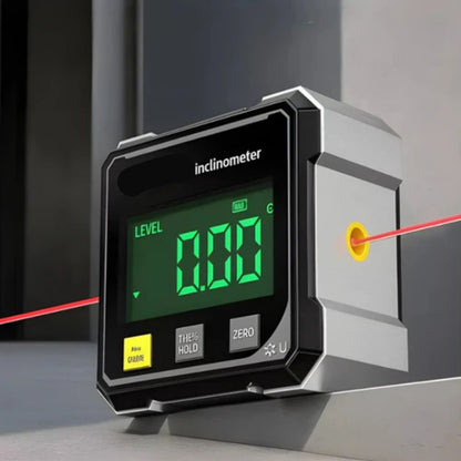 IncliTech™ Digitální magnetický úhloměr s bočním laserem a vysokou přesností