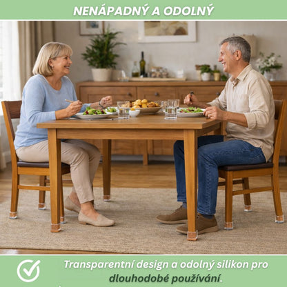 FloorShield™ | Ochranné koncovky a podložky na nohy židlí pro ochranu podlah