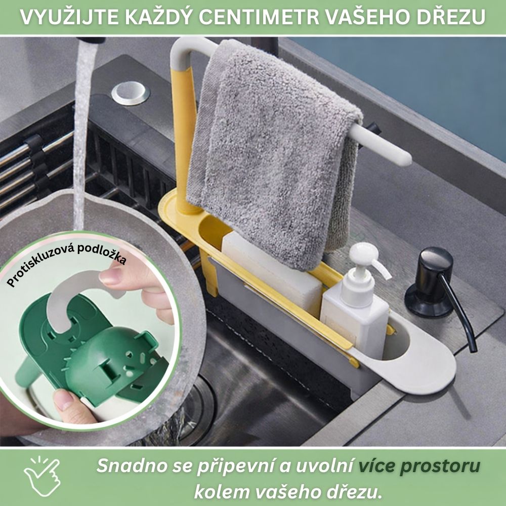 SinkMate™ - Chytrý organizér do dřezu
