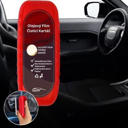 PovlakováníSkel | Roztok na olejový film na autoskla + aplikační štětec