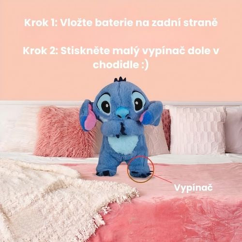 Uklidňující Plyšák – náš oblíbený modrý mimozemšťanek