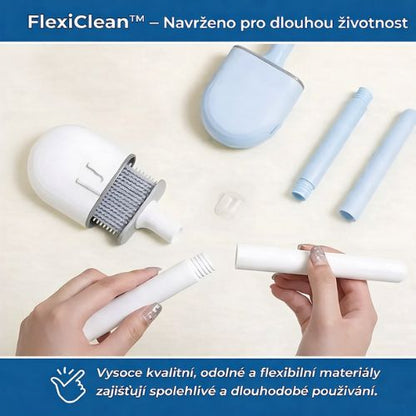 FlexiClean™ – Flexibilní a účinný silikonový WC kartáč
