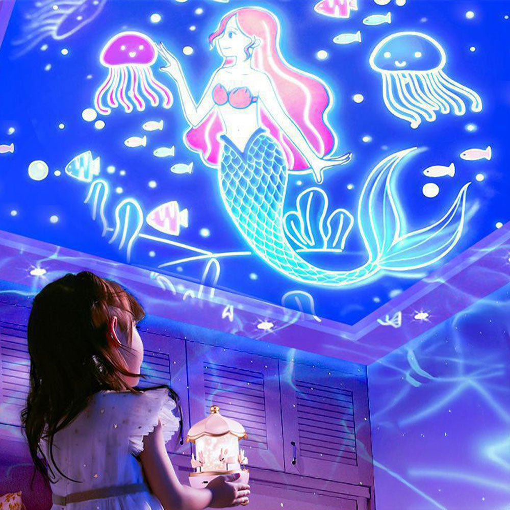 Králíček Karuzela – 2v1 dětský projektor s hrací melodií