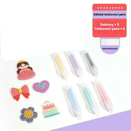 Kouzelná Korálková Malba – DIY sada pro děti