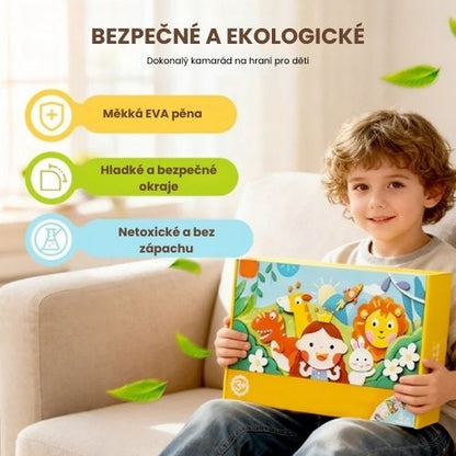 DIY 3D EVA kreativní samolepky pro děti