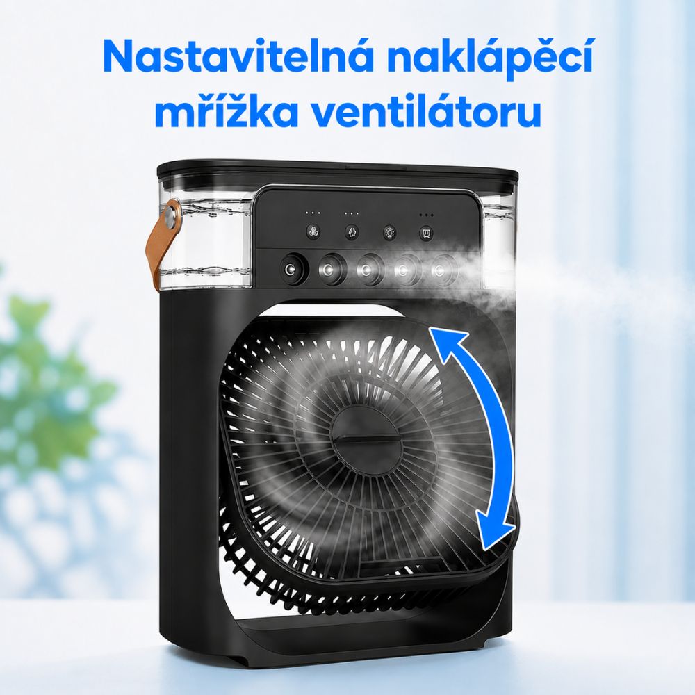 CoolMist™ – Přenosný ochlazovač vzduchu a zvlhčovač