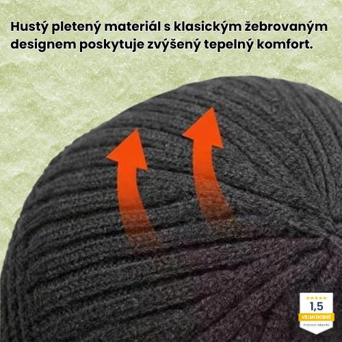WinterGuard™ – Zimní čepice s ochranou uší, univerzální velikost