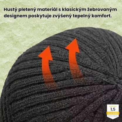 WinterGuard™ – Zimní čepice s ochranou uší, univerzální velikost