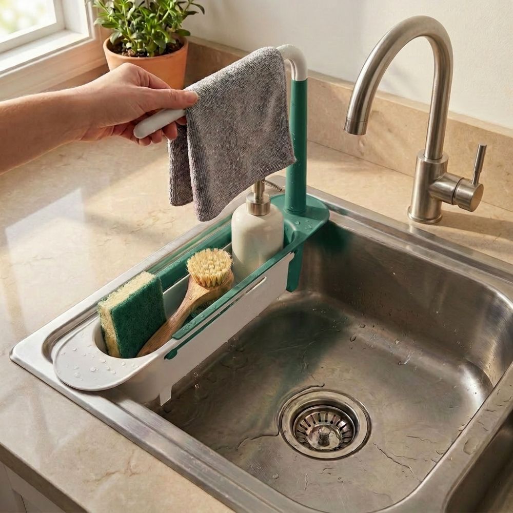 SinkMate™ – Chytrý organizér pro váš dřez