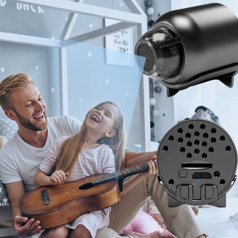 Mini Wi-Fi bezpečnostní kamera 1080p s nočním viděním