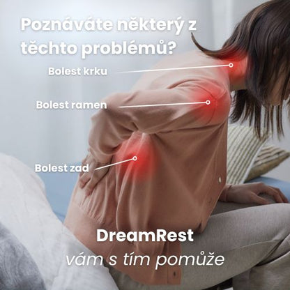 DreamRest™ – Polštář pro zdravý spánek